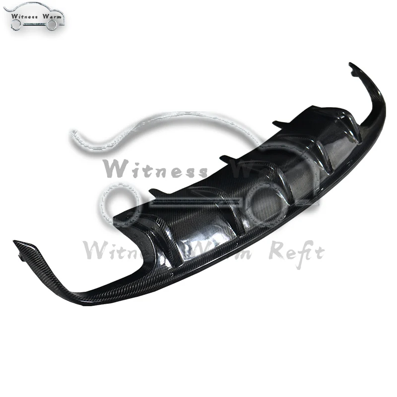 Углеродное волокно задний бампер спойлер диффузор для Audi A7 12 15 стандартный