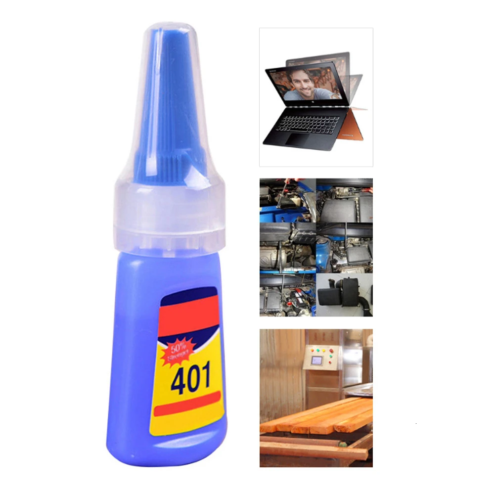 401 могучий мгновенный клей быстрое исправление быстрый более сильный супер