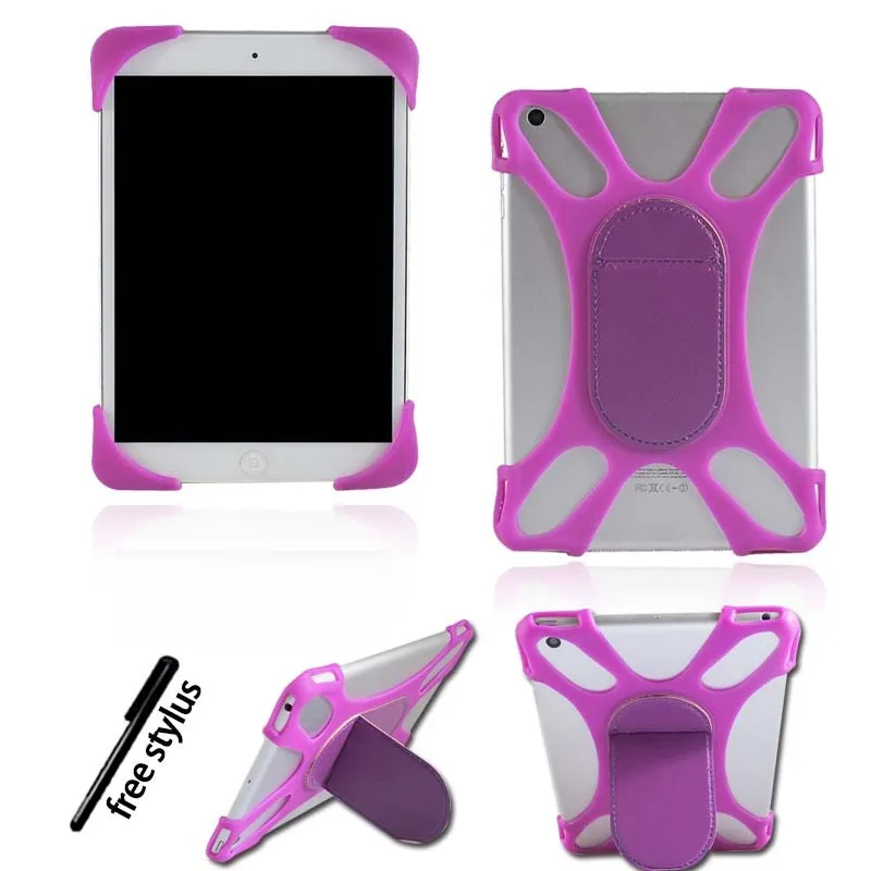 purple KK& LL для Apple iPad 1 2 3 4/Air 3 /PRO 10,5 Pro 11-противоударный силиконовый чехол-подставка для планшета+ стилус - Цвет: purple