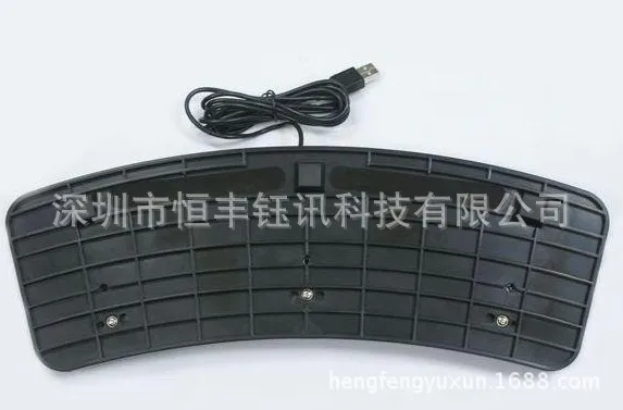 

HID USB foot switch 3-position plastic foot switch FS2-P three foot pedal switch with cable 2 meters