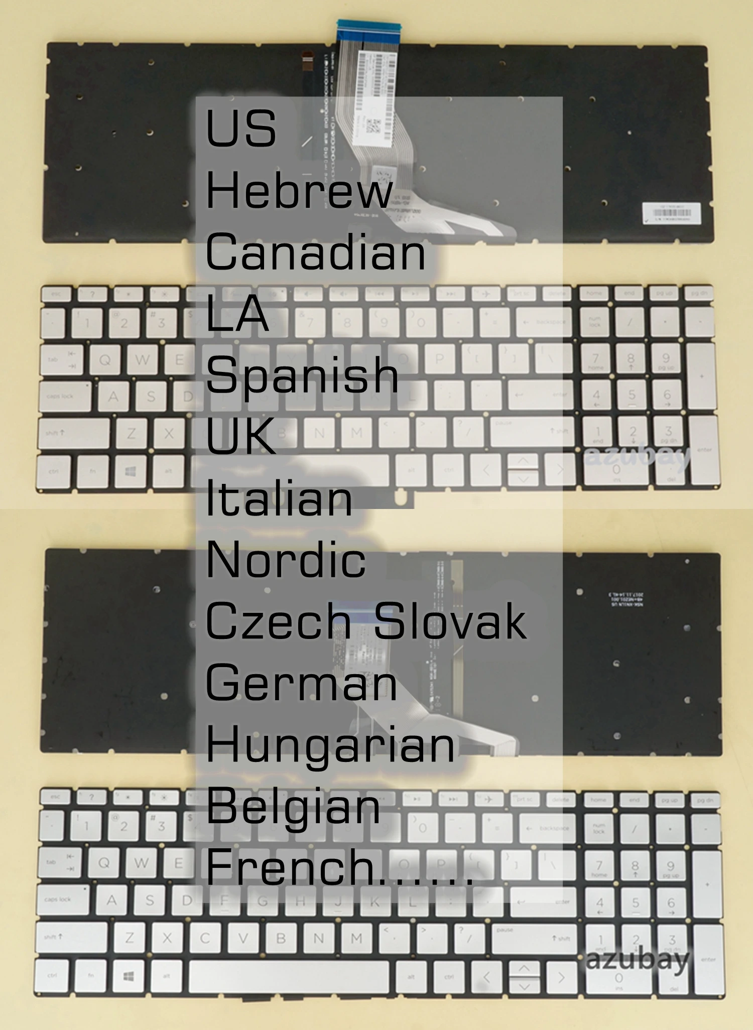 UK итальянская Скандинавская Чешская версия для HP 17-ca0000 17-ce0000 17g-cr0000 17m-ce0000 17t-by000