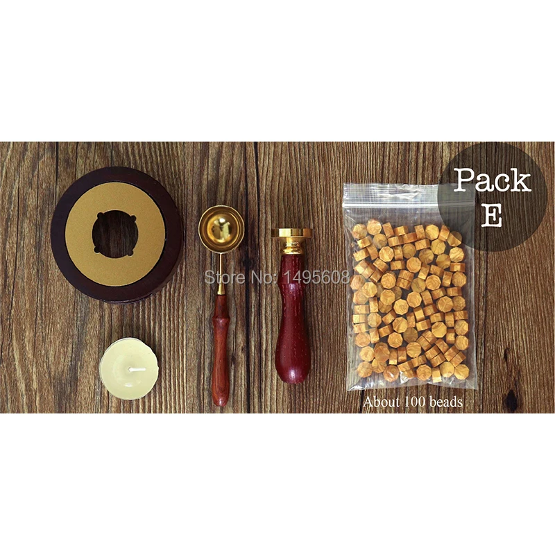 Яркая восковая печать стандартный комплект восковой печати свадебные