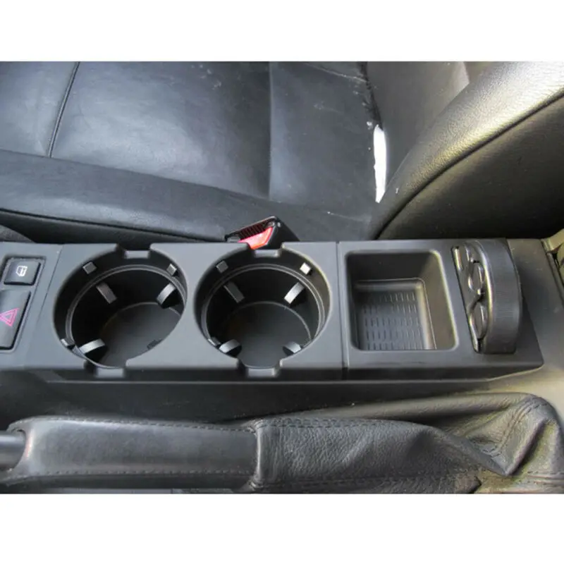 

Black Drink Stand Parts Plastic 51168217953 Front Center Console Cup Holder