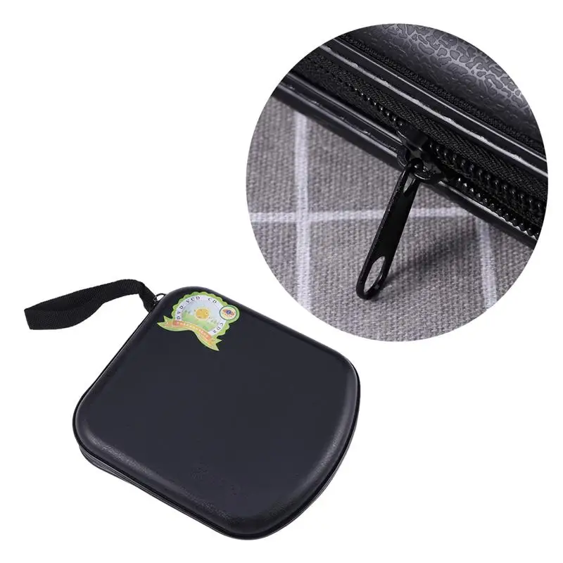 Портативный прозрачный пластиковый 40 CD DVD VCD дисковый держатель коробка для