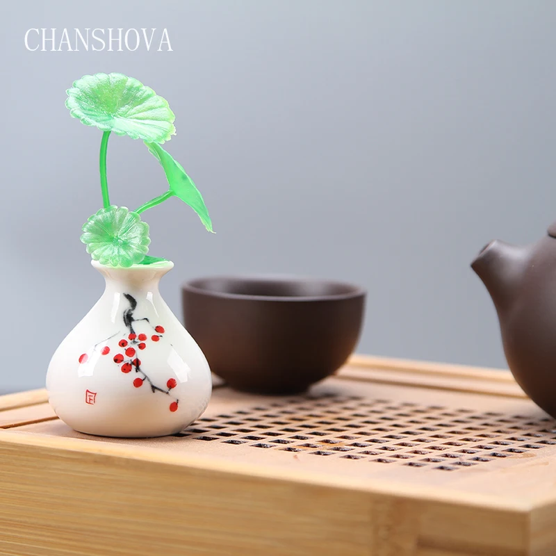 Китайские керамические вазы CHANSHOVA для цветов офисный декор аксессуары украшения