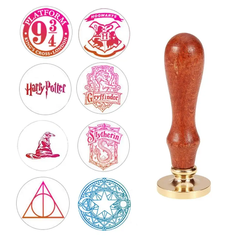 Латунная восковая печатка штамп Ретро запечатывание воск штампы для