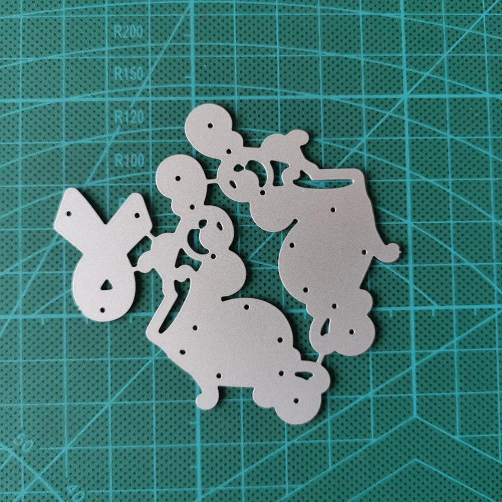 Кружевные металлические Вырубные штампы нестандартная рамка фоторамка для