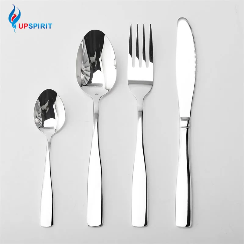Посеребренный столовый набор кухонные столовые приборы ложка вилка нож для