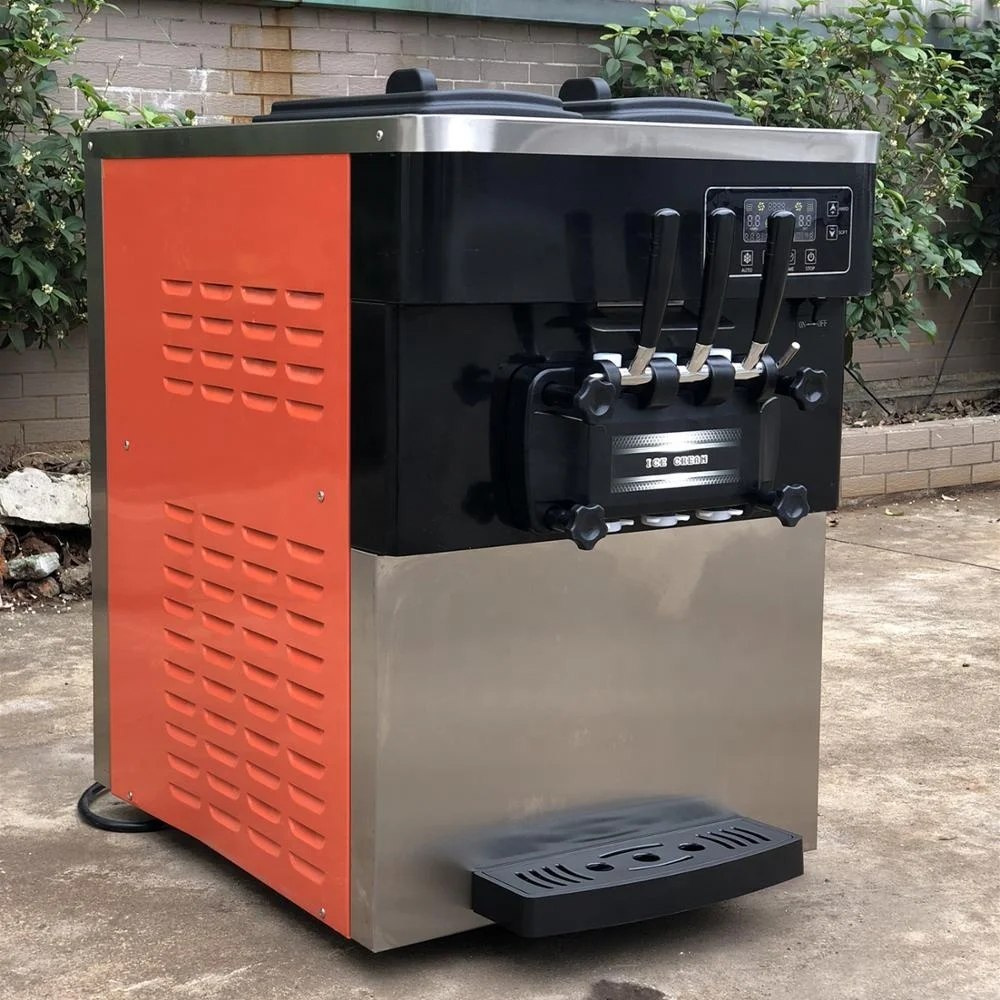 Высокое качество Лучшая цена настольная машина для мороженого с 3 выходами