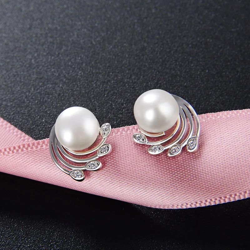 Серьги 2020 pendientes plata de ley 925 mujer brincos pequenos жемчужные серьги гвоздики женские