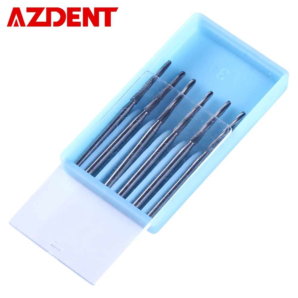 AZDENT 6Pc стоматологические хирургические твердосплавные костяные резцы отделка