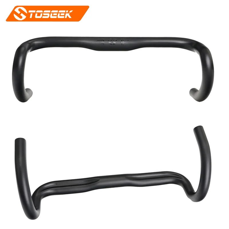 TOSEEK полный углеродное волокно руль для велосипеда внутренней маршрутизации