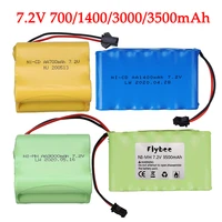 7 2v 3000mah1400mah700mah ni mh battery for remote control electric toy boat car truck 7 2 v aa nicd rechargeable battery