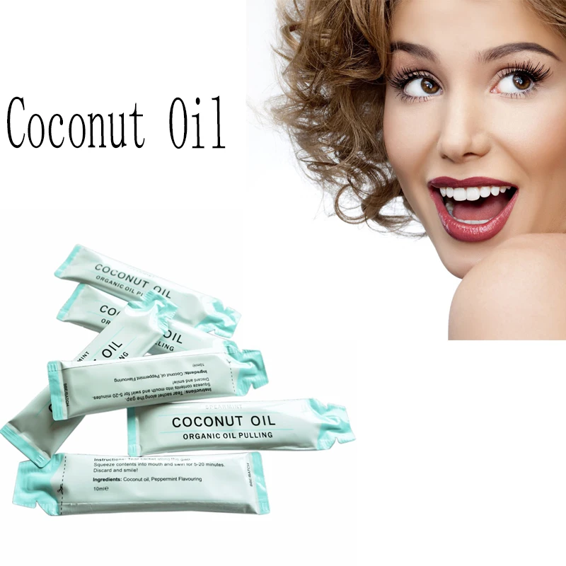 10 шт. кокосовое масло для ежедневного ухода за зубами|teeth whitening|whitening teethwhiten teeth