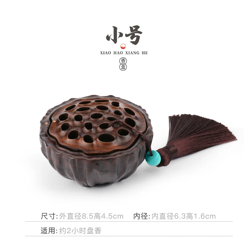 

Chinese Zen Incense Burner Charcoal Living Room Wooden Smoke Fountain Aroma Diffuser Incense Burner Incensario Home Decor DB60XX