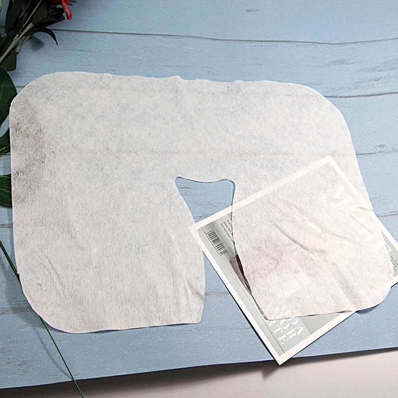 100 шт./пакет одноразовая подушка для головы полотенце лица массажное специальное