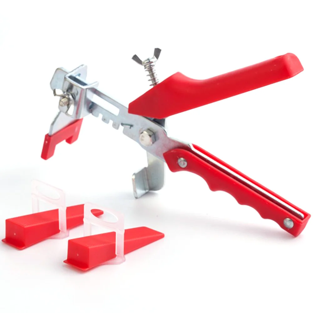 

100pcs Worker Spacers Clips Floor Wall Tile Leveling System Push Plier Wedges Universal Professional Installation Tool Practical