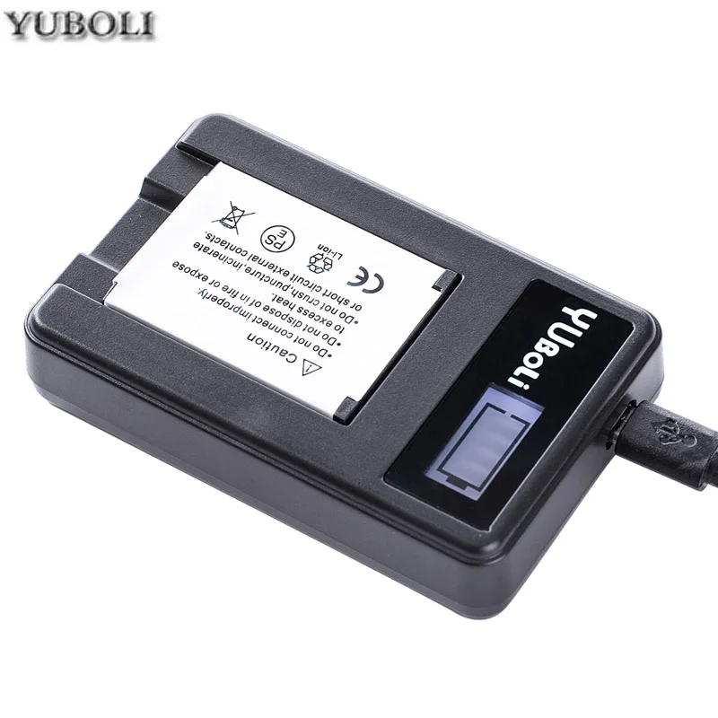 Yuboli 1050 мА/ч, SLB-10A SLB10A SLB 10A Батарея+ ЖК-дисплей USB Зарядное устройство для samsung HMX-U10 HMX-U100 SL720 HZ15W SL310W SL820 HZ10W ES60
