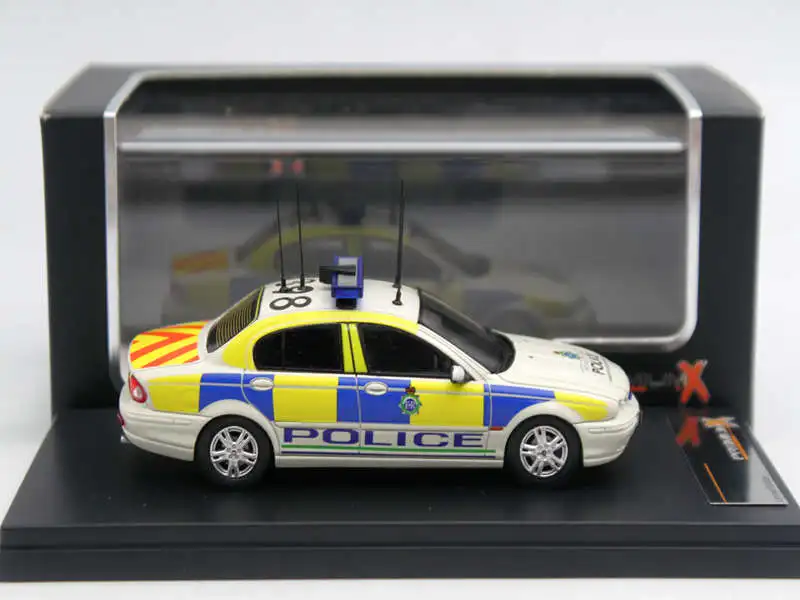 Премиум X 1:43 для Ja ~ ar X-Type Merseyside Police 2004 белый PR0343 Ограниченная серия Коллекция