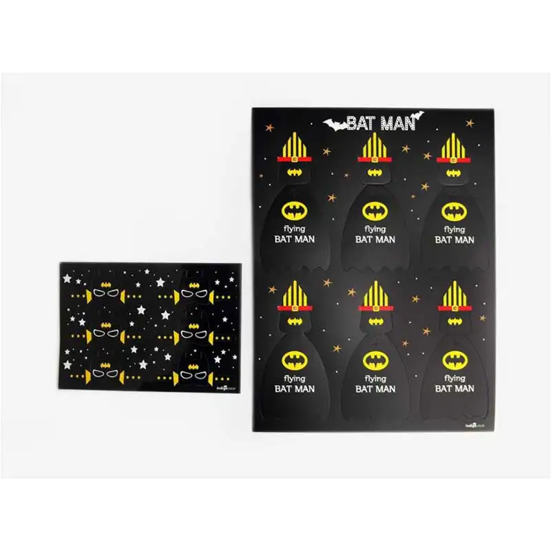 30 шт. украшения в виде Супермена Бэтмена конфет леденца карты для мальчиков