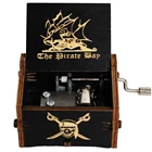 Музыкальная шкатулка ручной работы, подарок на Хэллоуин, Крестный отец, Пираты кариба, влюбляются, Рождество, день рождения, домашний декор