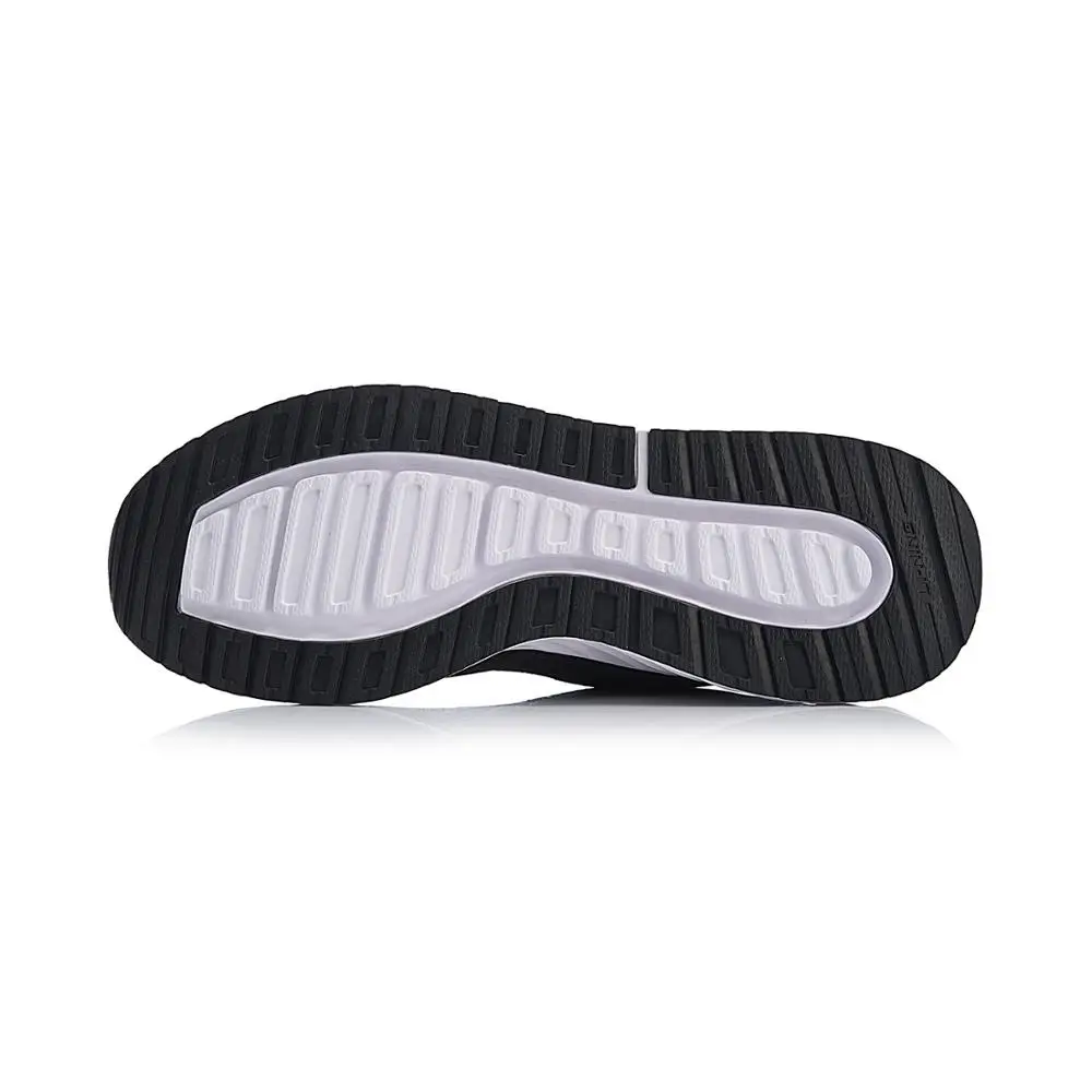 Li Ning Мужская блестящая обувь для образа жизни износостойкая с подушкой li ning