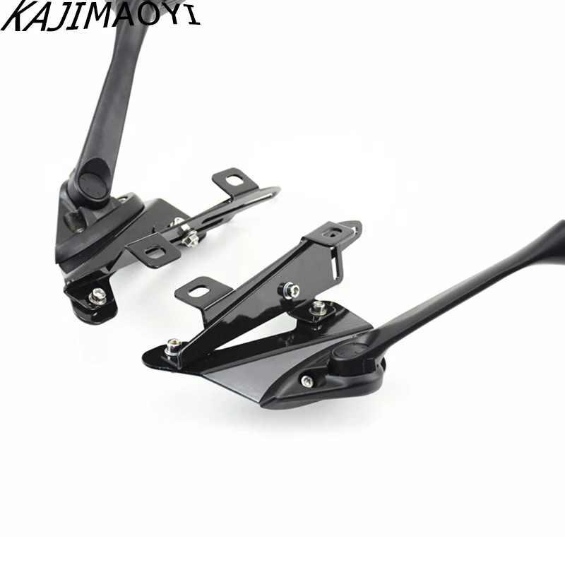 KAJIMAOYI Мотоцикл CNC NMAX кронштейн заднего вида для Yamaha NMAX155 150 15- боковые заднего вида держатель зеркала фиксированный стент держатель