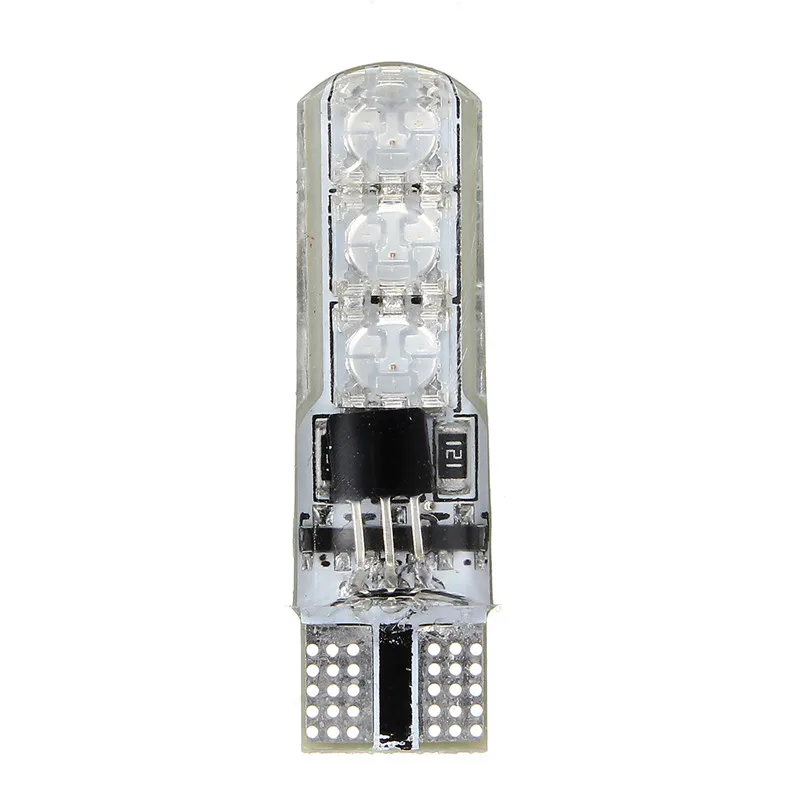 2 шт. 194 168 Авто клиновидная боковая лампа многоцветный RGB LED демонстрационная 5050SMD