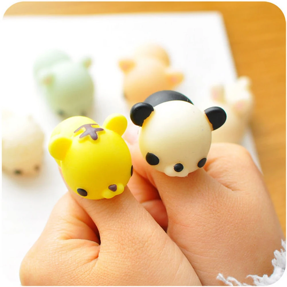 

Cute Soft Rabbit Pig Cat Animal Stress Relief Squeeze Toy Decompression Kids Gift