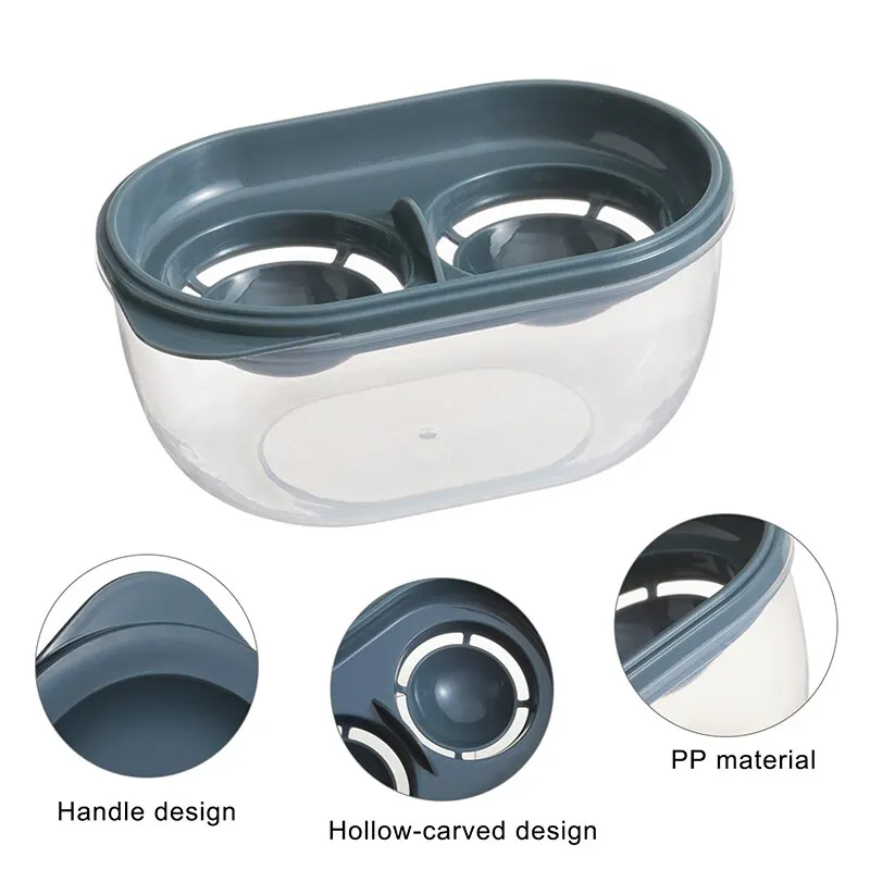 

NEW Egg White Egg Yolk Separator Divider Tool With Storage Box Filter Container Food Grade Kitchen Eggs Baked Dessert Tools