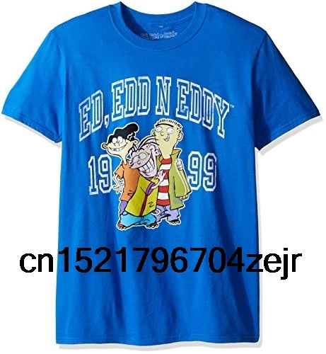 Men T shirt Ed Edd N Eddy Collegiate Eds Graphic funny t-shirt novelty tshirt women |
