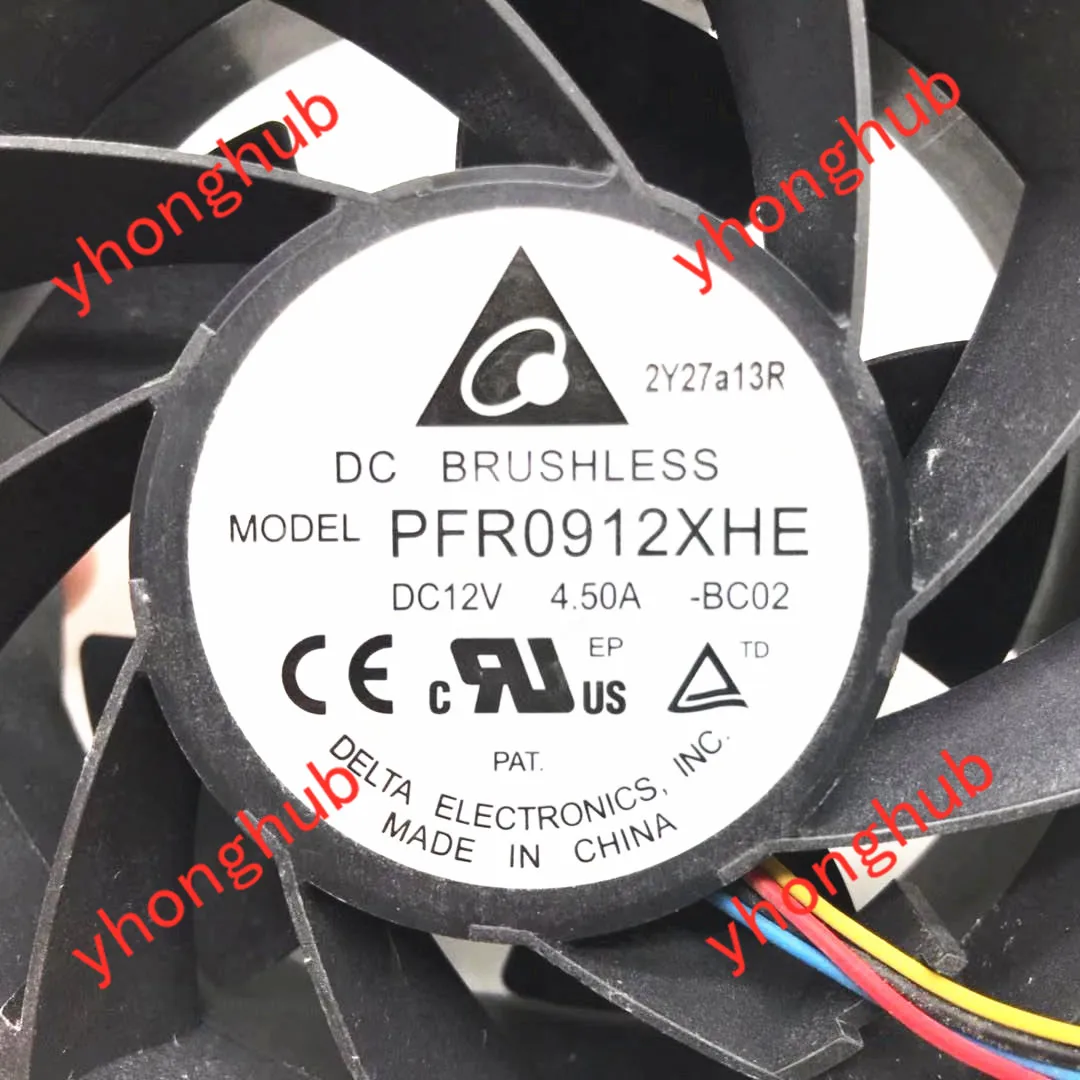 Вентилятор охлаждения сервера Delta Electronics PFR0912XHE BC02 12 В постоянного тока 4 50 А 90x90x38