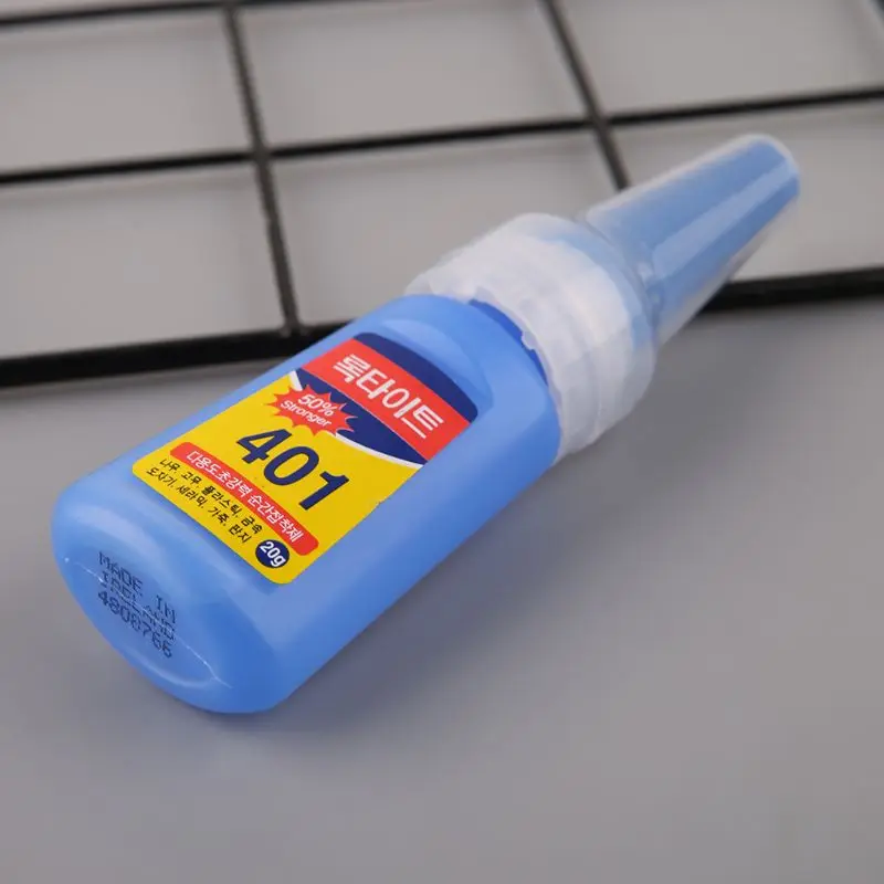 Клей 401 специально для быстрой сушки слизи и лука быстроразъемный клей