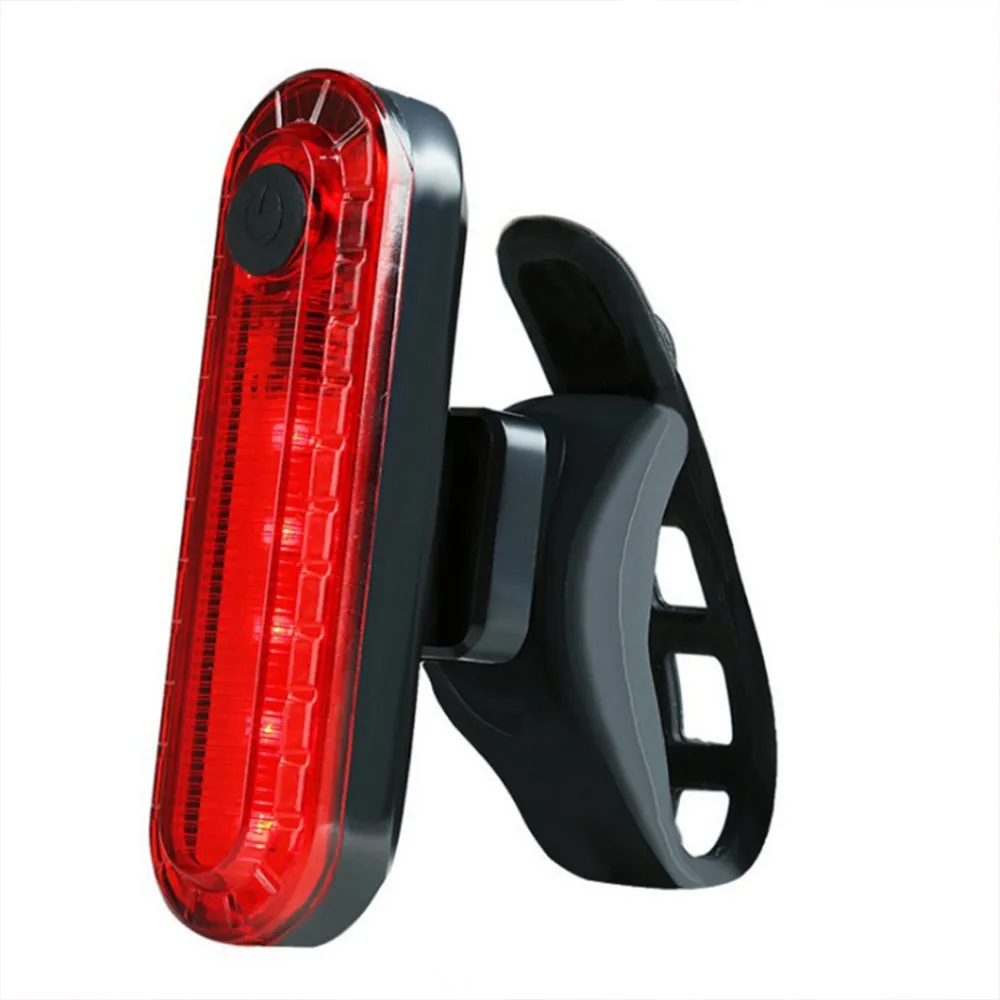 

5 LED USB Rechargeable Bike Tail Light Bicycle Safety Cycling Warning Rear Lamp