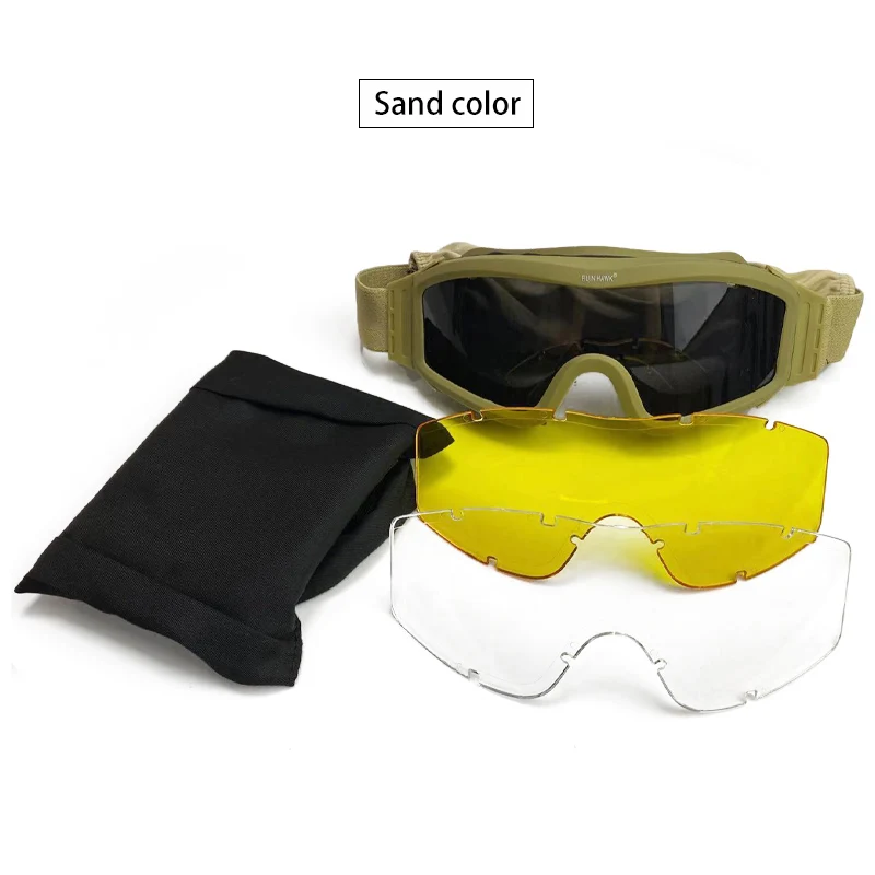

USMC Military Airsoft Tactical Goggles UV400 Paintball Protection Ballistic Glasses Men Tactical Sunglasses Shooting Eyewear