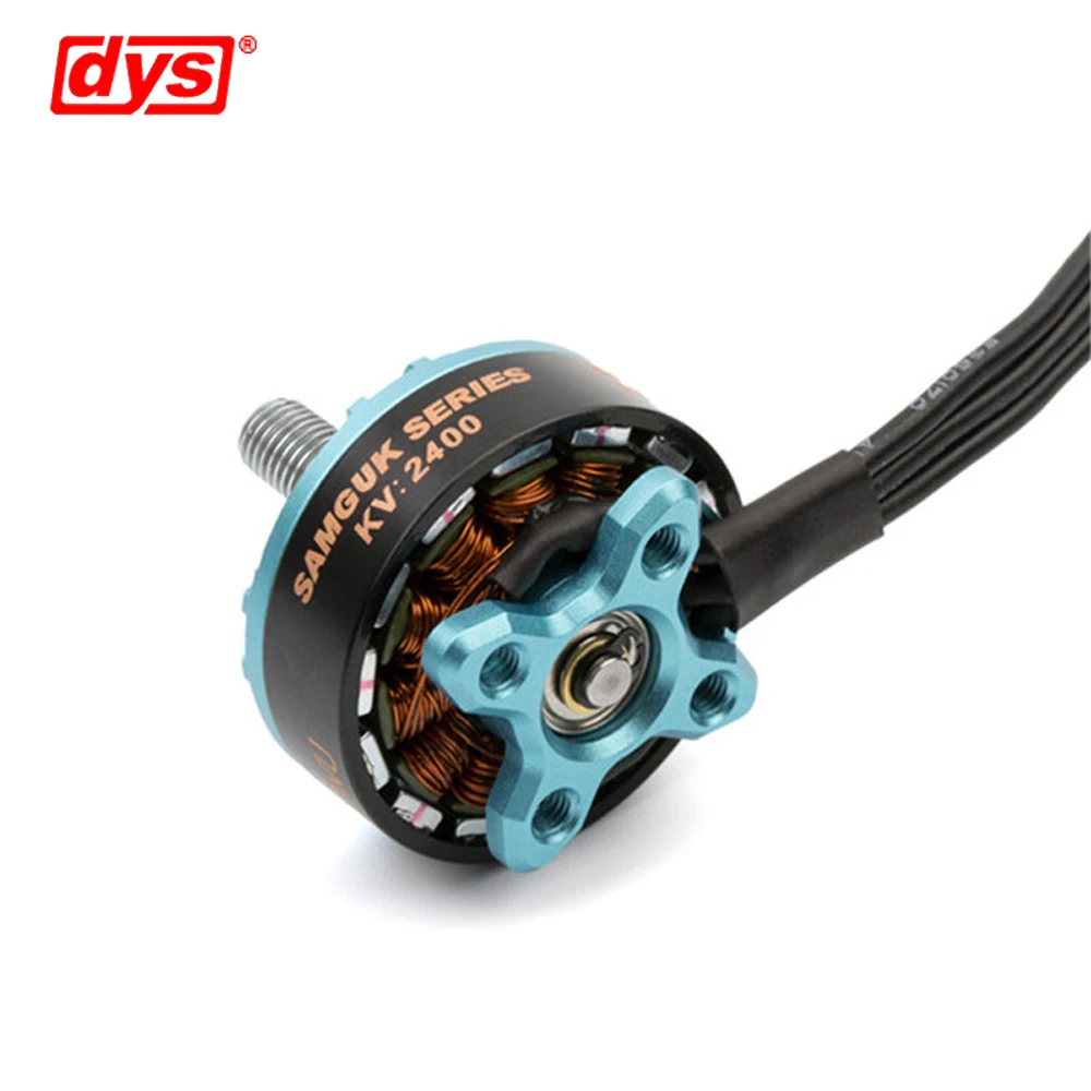 4 шт./лот RC двигатель DYS Samguk Wu 2206 1750KV 4-6S бесщеточный двигатель для мультироторного квадрокоптера