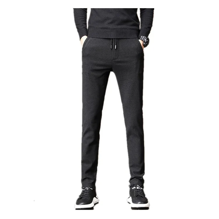 

2021 men dress pants slim fit casual for men suits