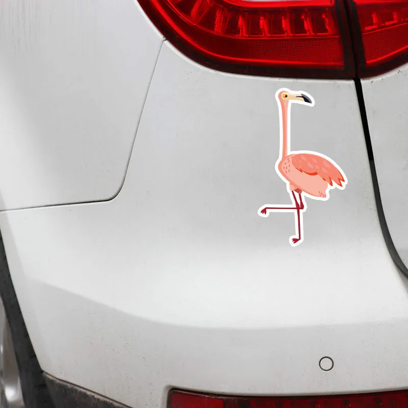 EBdecal Mysterious Colored Flamingos Decor For Auto Car/Bumper/Window/Wall Decal Sticker Decals DIY CT11502 | Автомобили и