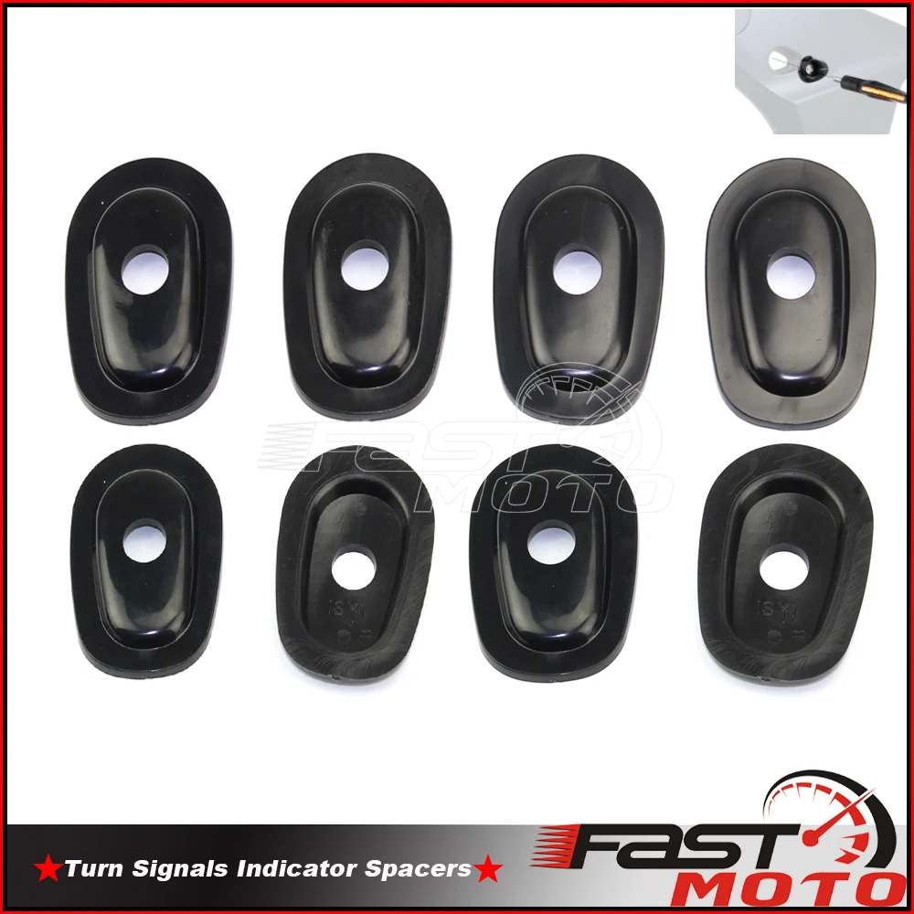 

Для Yamaha YZF1000 YZF600 Thunderace YZF R1 R6 FZ600 FZ1000 FAZER передние/задние 4X 8X указатели поворота разделители пластина адаптер