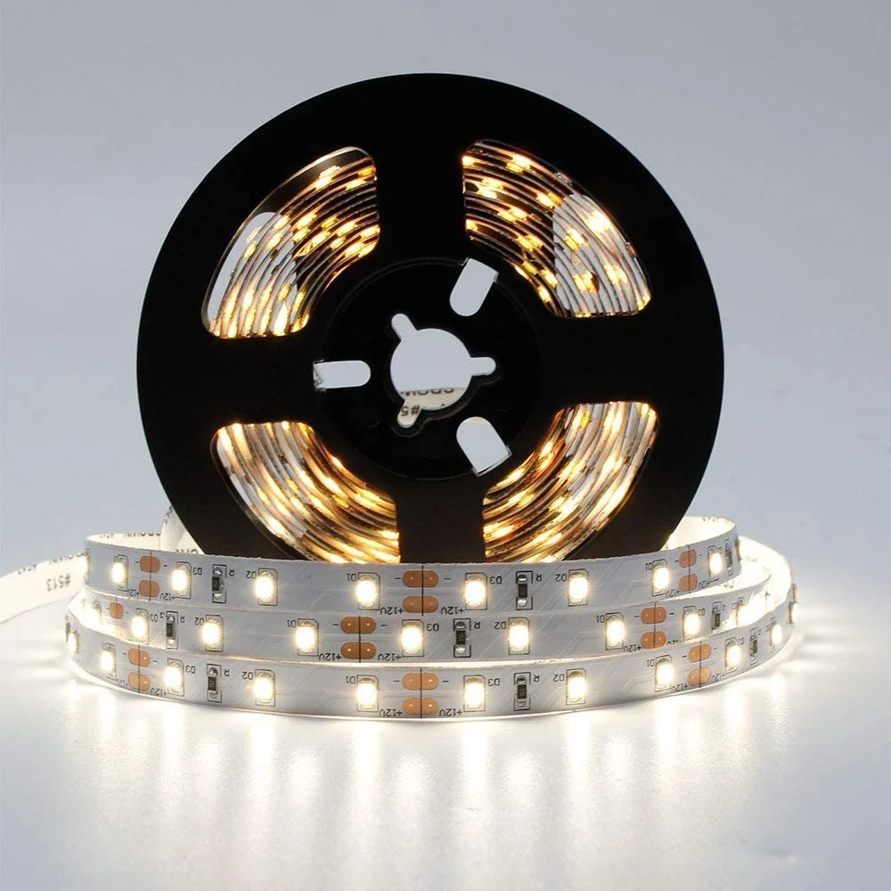 

LED Strip 5054 5050 5630 2835 RGB Lights DC12V 5M Flexible Home Kitchen Decor Lamp Waterproof 300 LED Tape Diode Ribbon 60LEDs/m
