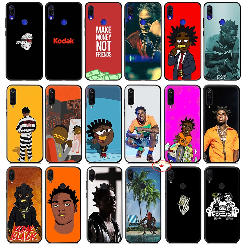 Мягкий чехол Kodak Black для Xiaomi Mi A1 A2 A3 8 9 Se Lite 9T Pro Max 3 Mia1 Mia2 MiA3 Pocophone F1.