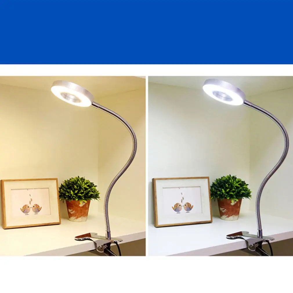 Tattoo Lamp Led Eye Protection Table Usb Dormitory Girl Reading Desk College Bedside Clip | Лампы и освещение