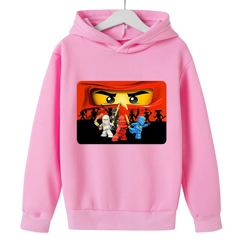 

New Boys Hoodies Hoodies Baby Ninjago Girls Hooded Long Sleeves Chothes Children Spring Autumn Clothes Toddler Outerwear