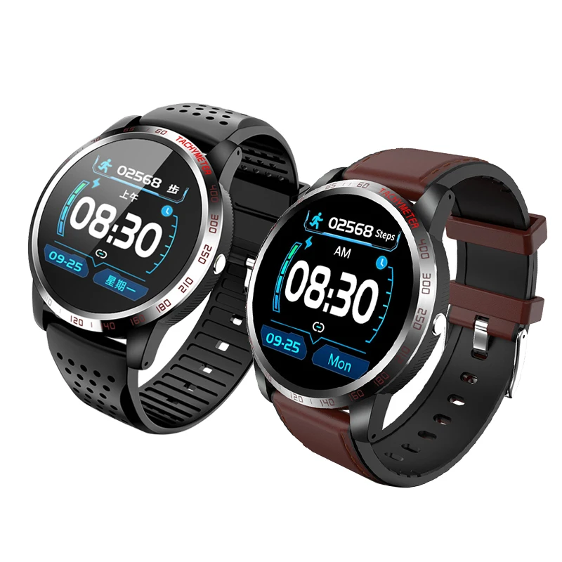 

2021 New Smart Watch ECG PPG HRV Blood Pressure Heart Rate Monitor Activity Tracker Men IP67 Waterproof Sport Fitness Smartwatch