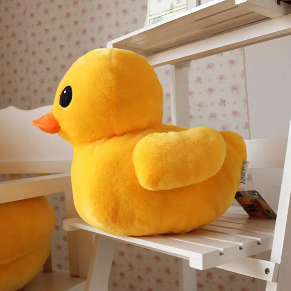 Lovely Cartoon Duck Stuffed Plush Toys Skillful Manufacture Kids Children Cute Shape Superior Quality Hongkong Animal Toy | Игрушки и