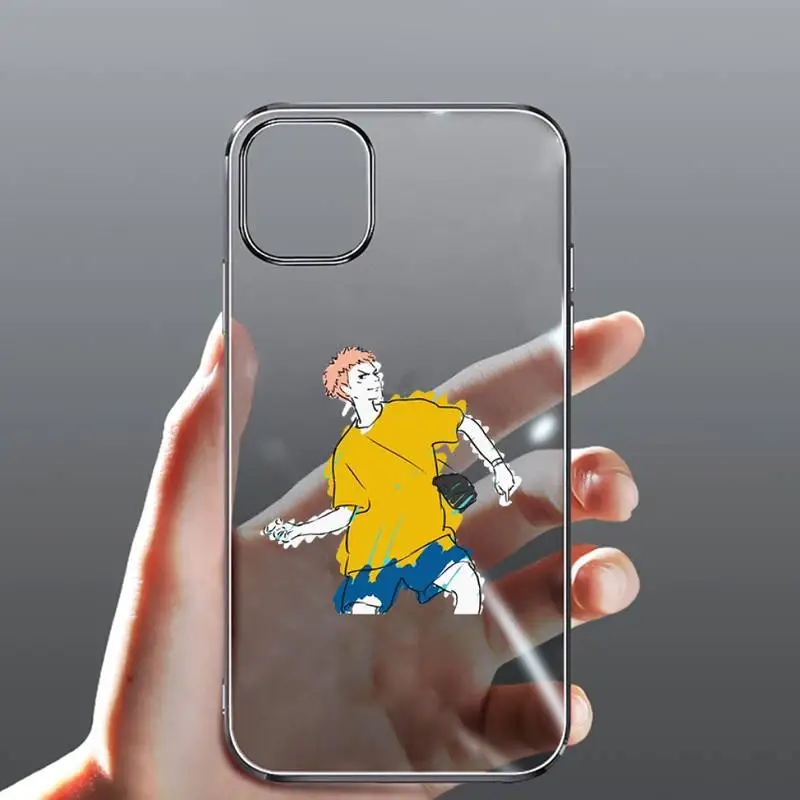 

Jujutsu Kaisen Phone Case Transparent for Clear iPhone case 11 12 mini pro XS MAX 8 7 6 6S Plus X 5S SE 2020 XR