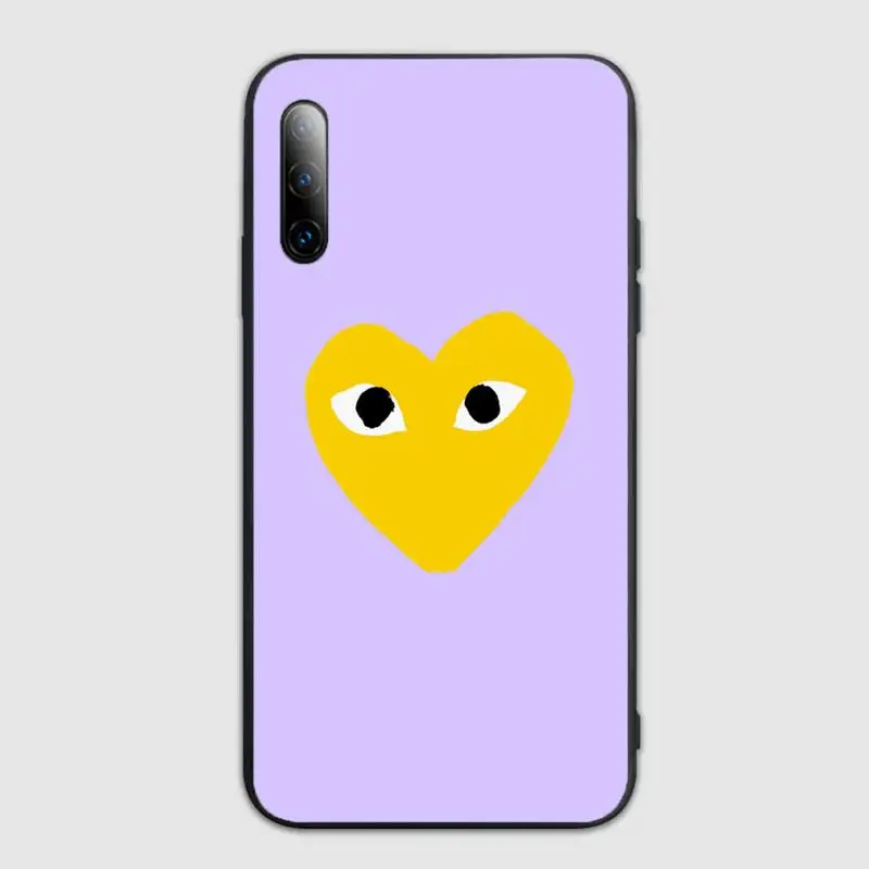 

PLAY Comme des Garcons Heart Phone Case For SamsungA 01 11 31 91 80 7 9 8 12 21 20 02 12 32 star s eCover Fundas CoqueFor