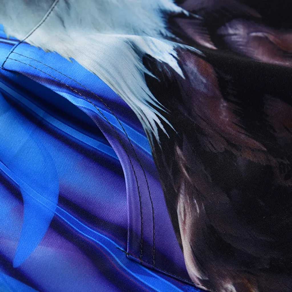 Новинка 2019 толстовка с капюшоном мужская мода осень весна животное 3D сова печать