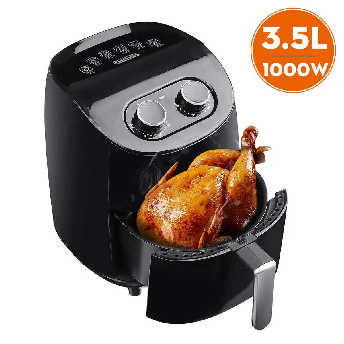 

7 Menu Oil Free Low Fat Home Safety Intelligent Multifunction Electric Air Fryer No Oil Household Professional Healthy Fryer