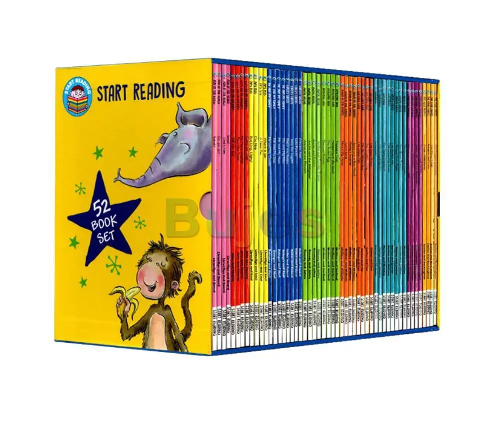 52 книги Hachette начать чтение коллекция Оригинал на английском языке детских книг